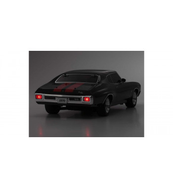 34416T2 1970 Chevy® Chevelle® SS™ 454 LS6 Tuxedo Black 1/10 Scale Radio Controlled Electric Powered 4WD FAZER Mk2 FZ02