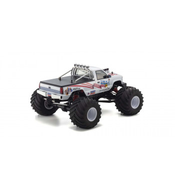 34257 1/8 Scale Radio Controlled Brushless Motor Powered 4WD Monster Truck USA-1 VE readyset w/KT-231P+