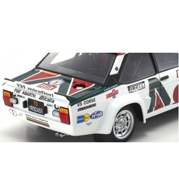 08376E KYOSHO ORIGINAL 1/18 scale Fiat 131 Abarth Rally 1978 1000 Lake No. 3