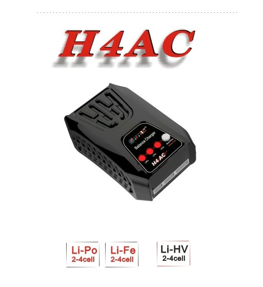 HTRCH4 Compact Balance Charger for LiPo / LiFe / LiHV
