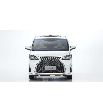 08963WP KYOSHO ORIGINAL 1/18scale Lexus LM300h (White Pearl Crystal Shine)