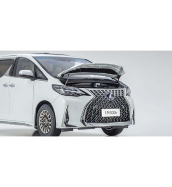 08963WP KYOSHO ORIGINAL 1/18scale Lexus LM300h (White Pearl Crystal Shine)
