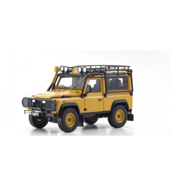 08901CT KYOSHO ORIGINAL 1/18scale Land Rover Defender 90 (Yellow)