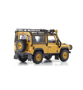 08901CT KYOSHO ORIGINAL 1/18scale Land Rover Defender 90 (Yellow)