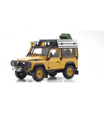 08901CT KYOSHO ORIGINAL 1/18scale Land Rover Defender 90 (Yellow)