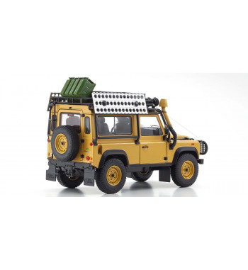 08901CT KYOSHO ORIGINAL 1/18scale Land Rover Defender 90 (Yellow)