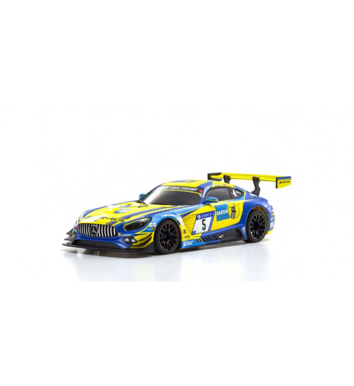 MZP241BLY ASC MR03W-MM Mercedes AMG GT3 Blue / Yellow