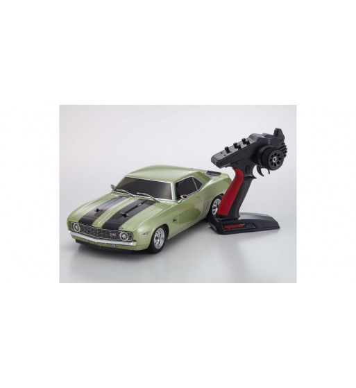 34418T2 1969 Chevy® Camaro® Z/28 Frost 1/10 Scale Radio Controlled Electric Powered 4WD FAZER Mk2 FZ02 Series Readyset
