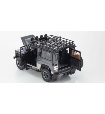 08901TR Land Rover Defender 90 KYOSHO ORIGINAL 1/18 scale (Gray)