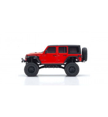 32521R MINI-Z 4×4 Series Readyset JeepⓇ WRANGLER UNLIMITED Rubicon Firecracker Red Radio Controlled Electric Crawling car