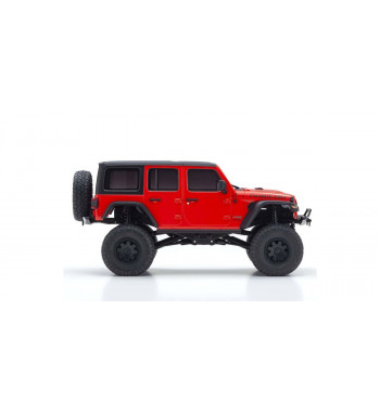 32521R MINI-Z 4×4 Series Readyset JeepⓇ WRANGLER UNLIMITED Rubicon Firecracker Red Radio Controlled Electric Crawling car
