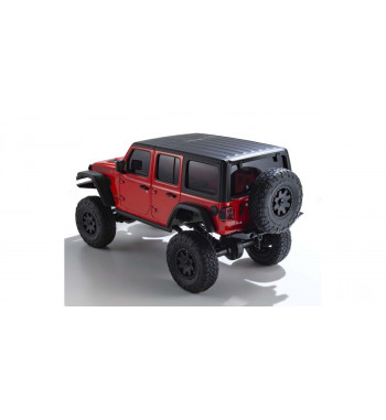 32521R MINI-Z 4×4 Series Readyset JeepⓇ WRANGLER UNLIMITED Rubicon Firecracker Red Radio Controlled Electric Crawling car