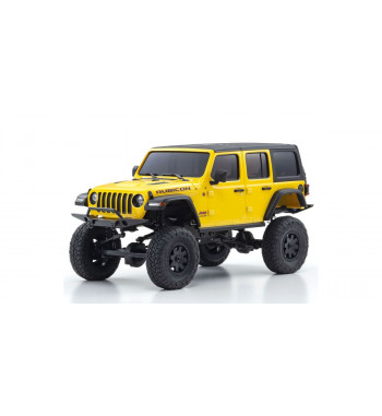 32521Y MINI-Z 4×4 Series Readyset JeepⓇ WRANGLER UNLIMITED Rubicon Hellayella Radio Controlled Electric Crawling car