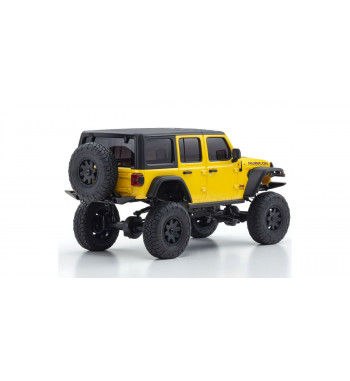 32521Y MINI-Z 4×4 Series Readyset JeepⓇ WRANGLER UNLIMITED Rubicon Hellayella Radio Controlled Electric Crawling car
