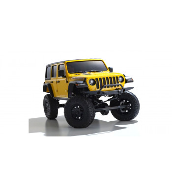 32521Y MINI-Z 4×4 Series Readyset JeepⓇ WRANGLER UNLIMITED Rubicon Hellayella Radio Controlled Electric Crawling car