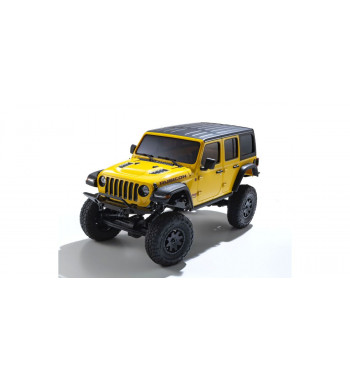 32521Y MINI-Z 4×4 Series Readyset JeepⓇ WRANGLER UNLIMITED Rubicon Hellayella Radio Controlled Electric Crawling car