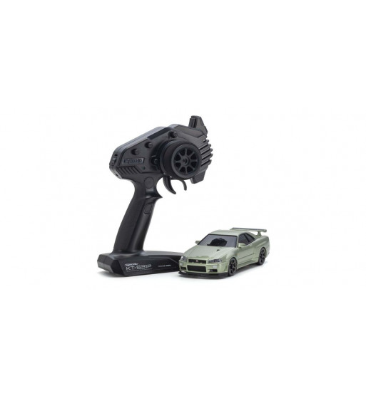 32624MJ MINI-Z AWD NISSAN SKYLINE GT-R R34 V.specⅡNur Millennium Jade