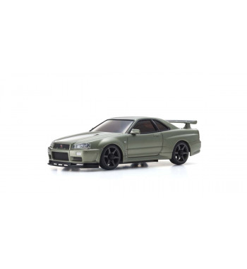 32624MJ MINI-Z AWD NISSAN SKYLINE GT-R R34 V.specⅡNur Millennium Jade