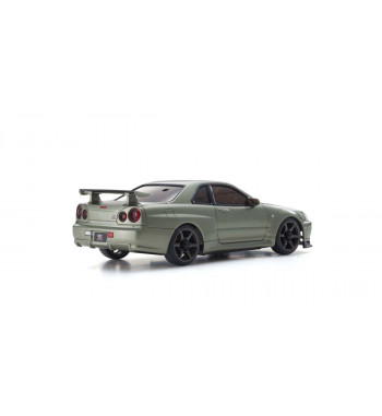 32624MJ MINI-Z AWD NISSAN SKYLINE GT-R R34 V.specⅡNur Millennium Jade