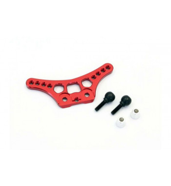 MBW015RC Aluminum Front Shock Stay (Red)