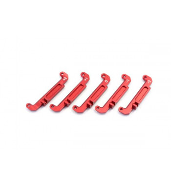MBW027RB Setting Steering Plate Set (Red)
