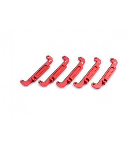 MBW027RB Setting Steering Plate Set (Red)
