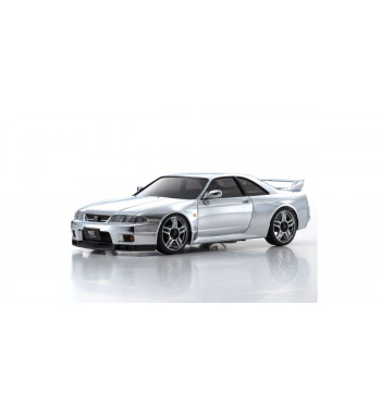 MZP438CS ASC MA020S MINI-Z Cup 20th Anniversary Model Nissan Skyline GT-R V Spec (R33) Chrome Silver