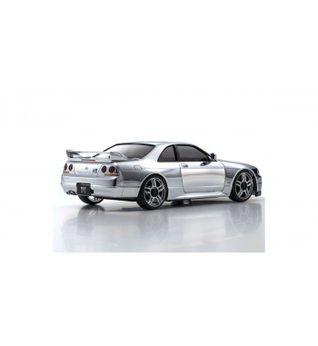 MZP438CS ASC MA020S MINI-Z Cup 20th Anniversary Model Nissan Skyline GT-R V Spec (R33) Chrome Silver