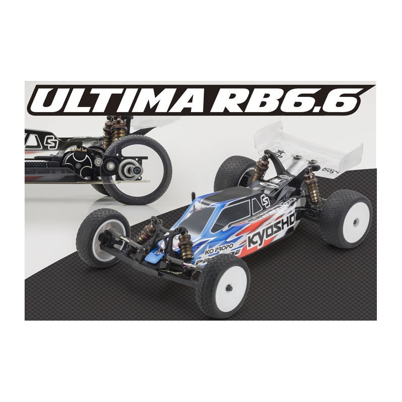 34302 Kyosho 1/10 R/C Electric 2WD Racing Buggy Kit ULTIMA RB6.6