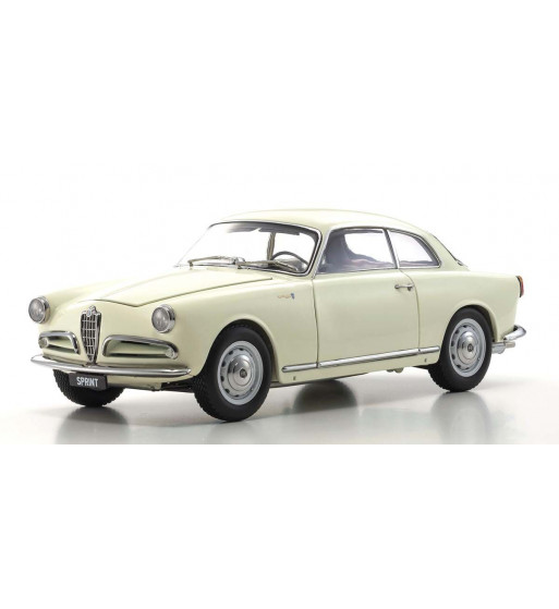 08957W Alfa Romeo Giulietta Sprint (White) KYOSHO ORIGINAL 1/18 scale
