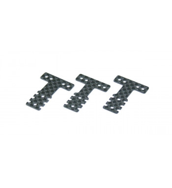 MZW403 Carbon Rear Suspension Plate Set(MM/LM)