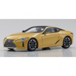 KYOSHO ORIGINAL 1/43 scale Lexus LC500h Yellow (Naples Yellow contrast layering) 03675NY