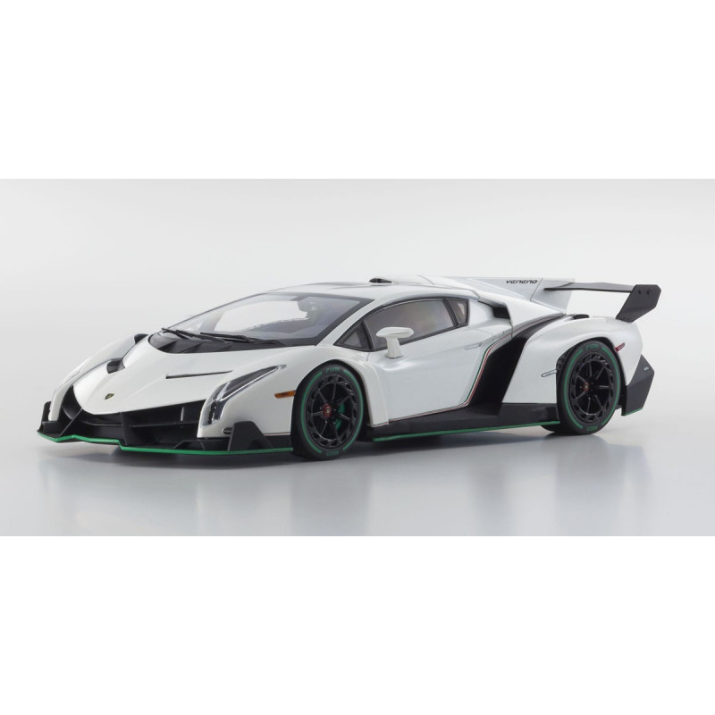 OUSIA 1/18 Lamborghini Veneno White / Green Line