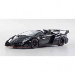 OUSIA 1/18 Lamborghini Veneno Roadster Black / Red Line