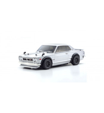 34425T1 1/10 Scale Radio Controlled Electric Powered 4WD FAZER Mk2 Readyset NISSAN SKYLINE 2000GT-R(KPGC10) Tuned Ver. Silver