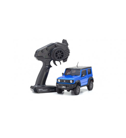 32530MB MINI-Z 4×4 Series Ready Set Suzuki Jimny Brisk Blue Metallic Radio Controlled Electric Powered Crawling car