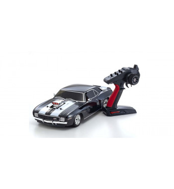 34493T1 4WD FAZER Mk2 FZ02 VE Series 1969 Chevy® Camaro® Z/28 RS Supercharged VE Tuxedo Black 1/10 Scale EP Readyset