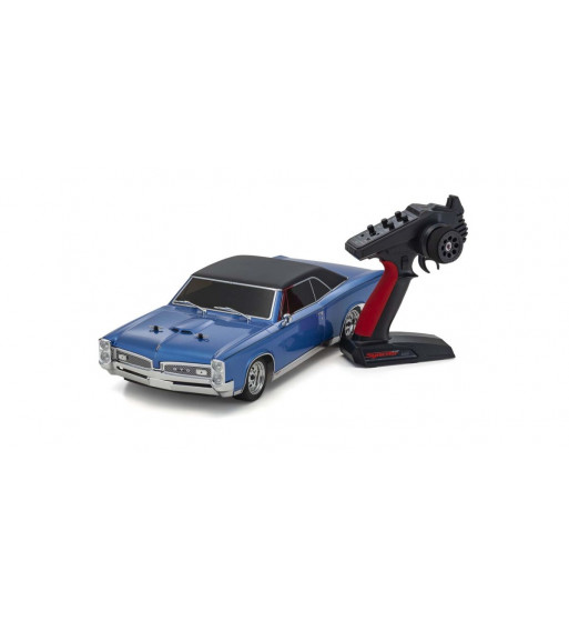 34431T2 4WD FAZER Mk2 FZ02L 1967 Pontiac® GTO™ Tyrol Blue 1:10 Scale EP readyset