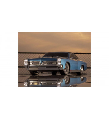 34431T2 4WD FAZER Mk2 FZ02L 1967 Pontiac® GTO™ Tyrol Blue 1:10 Scale EP readyset