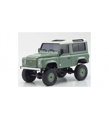 32527GR MINI-Z 4×4 Land Rover Defender 90 Heritage Grasmere Green / Alaska White