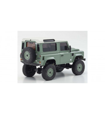 32527GR MINI-Z 4×4 Land Rover Defender 90 Heritage Grasmere Green / Alaska White