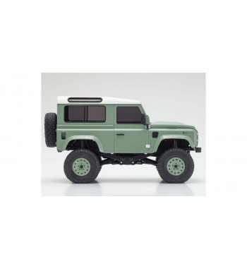 32527GR MINI-Z 4×4 Land Rover Defender 90 Heritage Grasmere Green / Alaska White