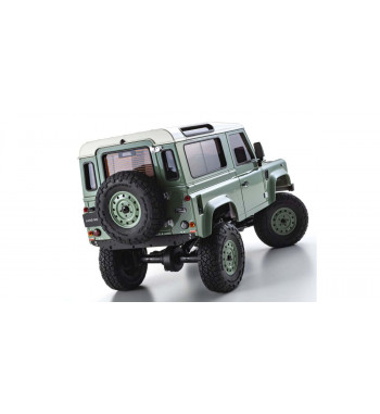 32527GR MINI-Z 4×4 Land Rover Defender 90 Heritage Grasmere Green / Alaska White