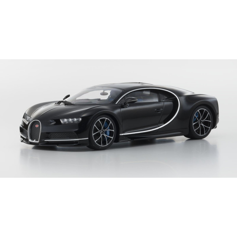 Kyosho OUSIA 1/18 scale Bugatti Chiron Black 09548BK
