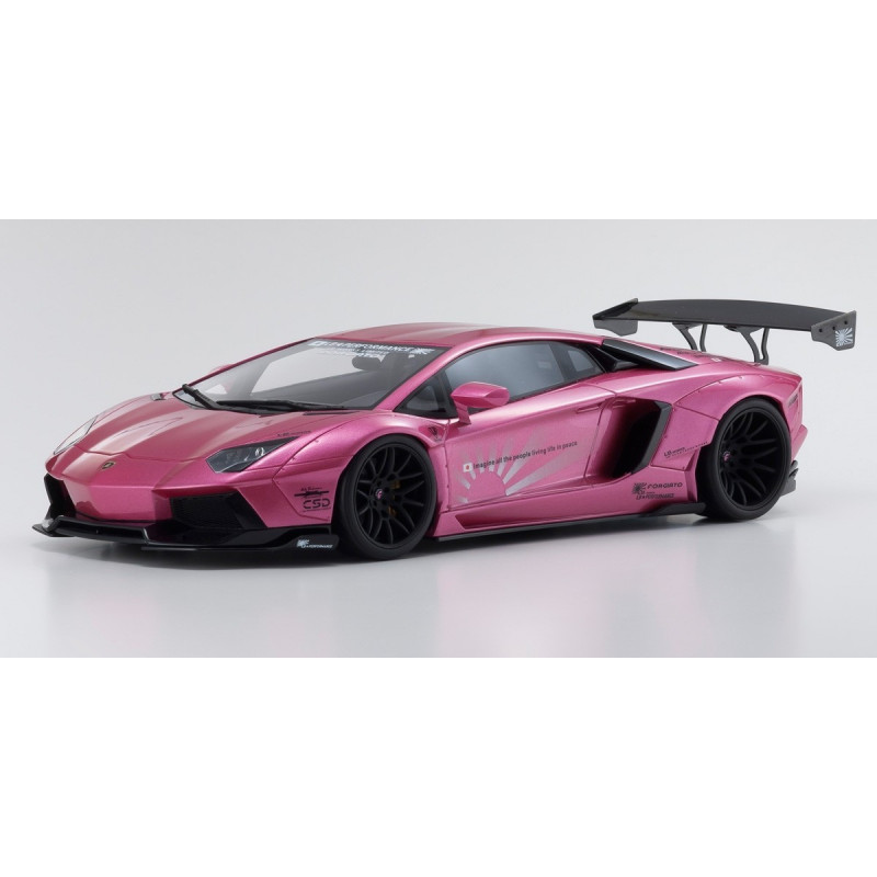 KYOSHO ORIGINAL 1/18 scale LB☆WORKS Aventador Pink KSR18502CP