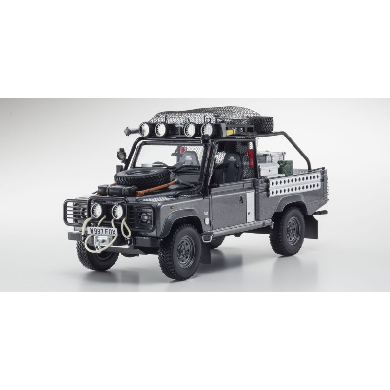 KYOSHO 1/18 scale Land Rover Defender movie edition Corris Grey KSR08902TR