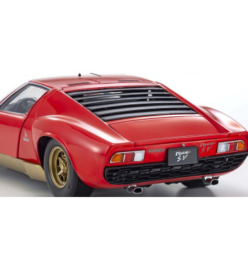 08317RG 1/18 scale Lamborghini Miura P400SV (Red / Gold) KYOSHO ORIGINAL