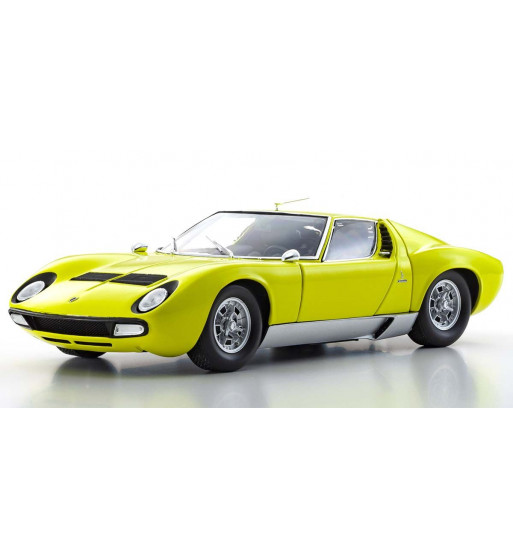 08317Y 1/18 scale Lamborghini Miura P400SV (Yellow / Silver) KYOSHO ORIGINAL