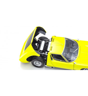 08317Y 1/18 scale Lamborghini Miura P400SV (Yellow / Silver) KYOSHO ORIGINAL