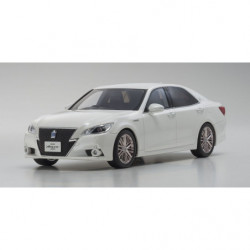SAMURAI 1/18 TOYOTA CROWN HYBRID ATHLETE G White Pearl Crystal Shine